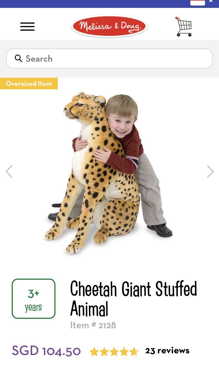 Melissa and doug cheetah deals