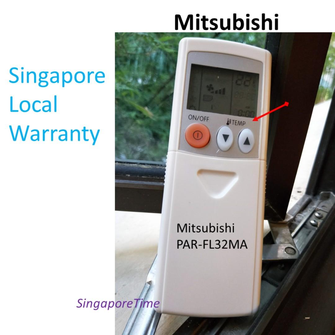 Mitsubishi Aircon Remote Control PAR-FL32MA PAR-FA32MA New for ...