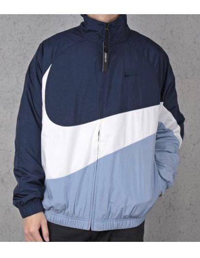 nike light blue windbreaker