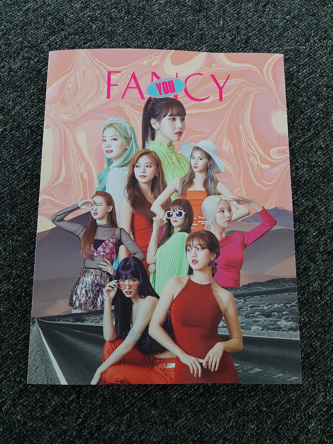 Official Fancy You Version A Twice Album With Pob Poster Hobbies Toys Memorabilia Collectibles K Wave On Carousell