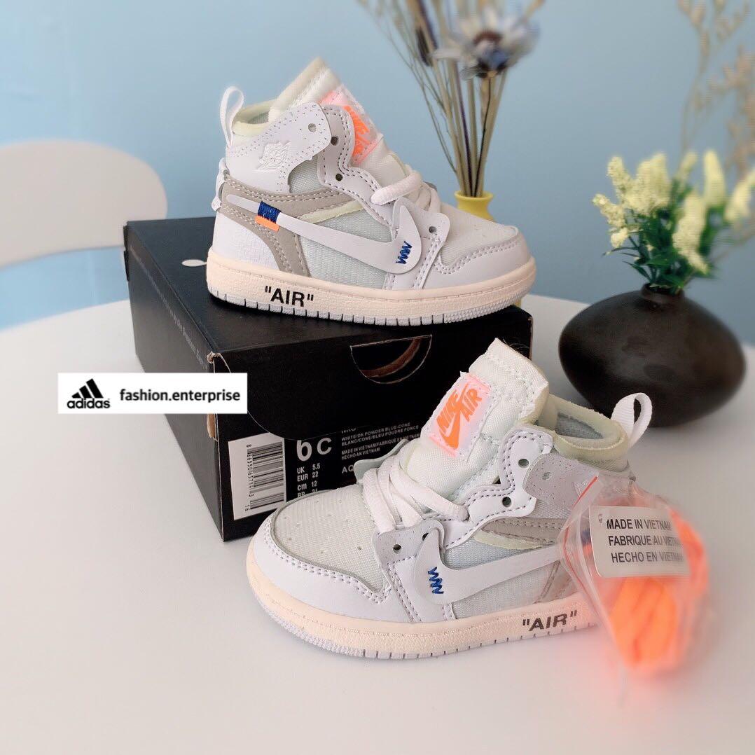 Jordan 1 off white toddler discount