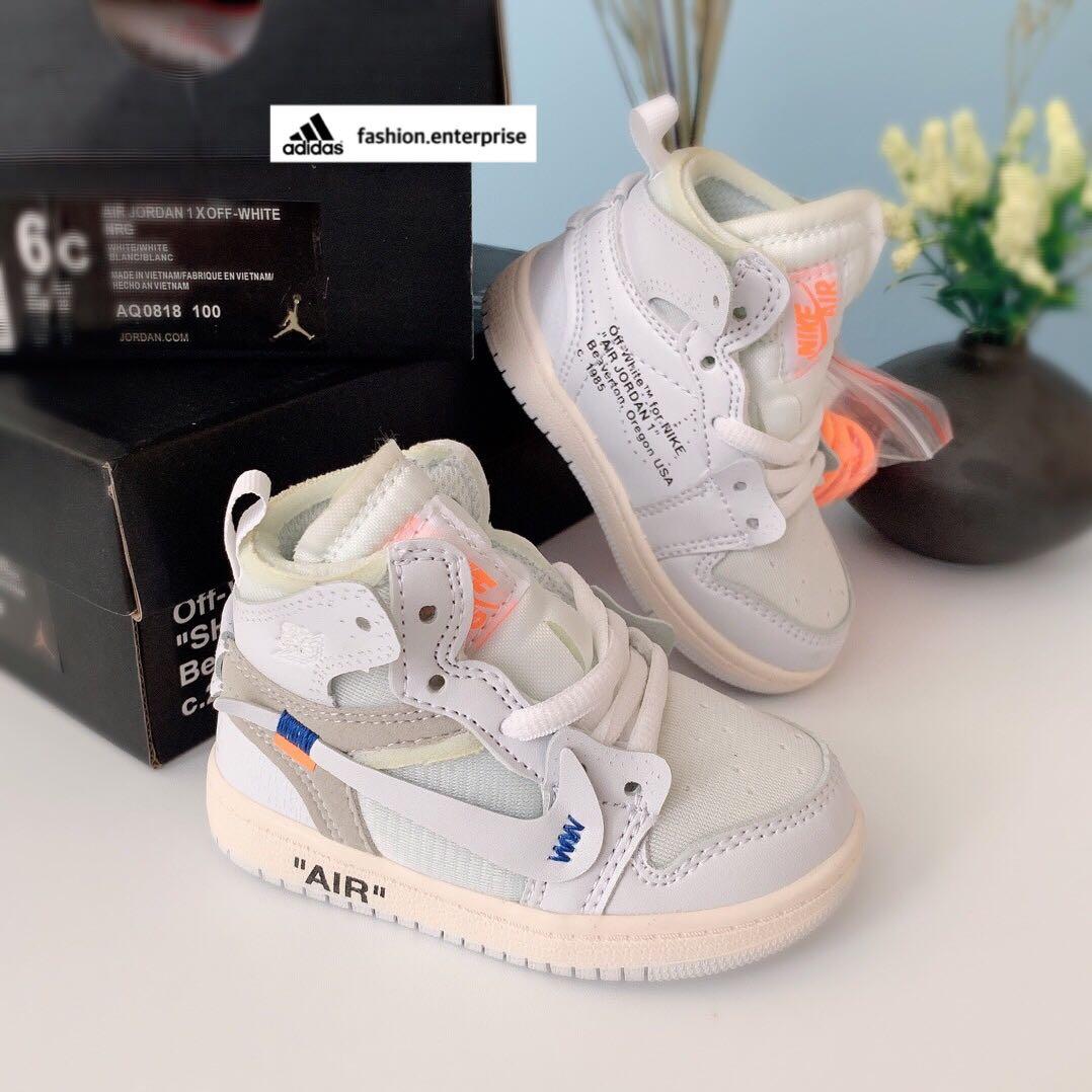 Off White X Air Jordan 1 NRG Toddler Babies Kids Babies Kids