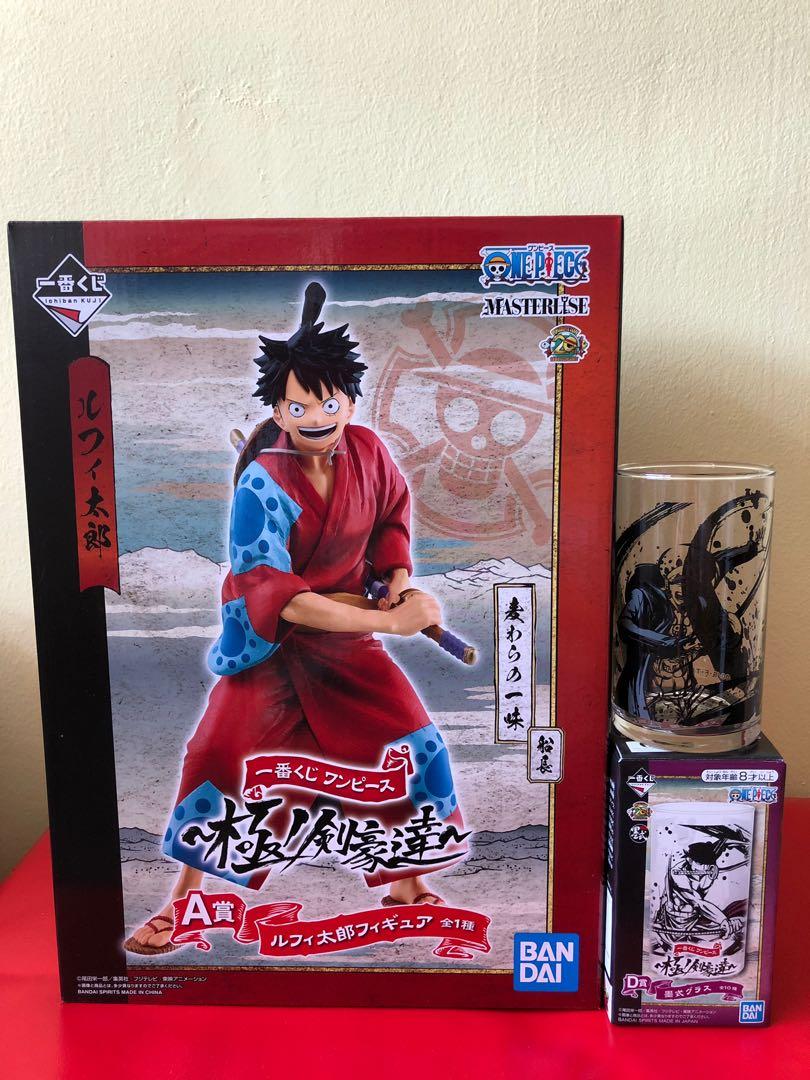 One Piece Kuji Prize A Luffy With A Glass Hobbies Toys Toys Games On Carousell