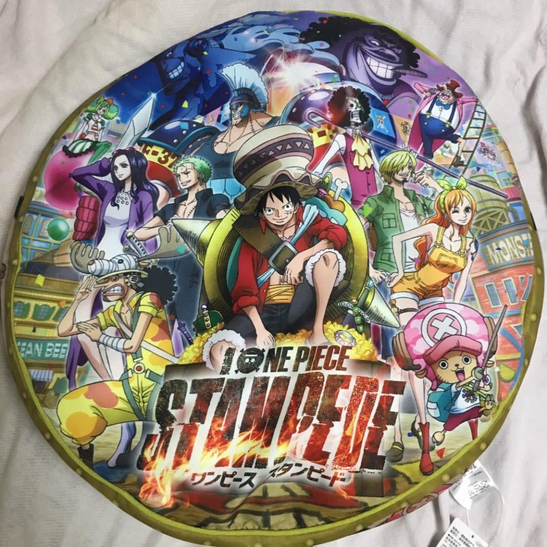 One Piece Stampede Mega Cushion Movie Version Furniture Home Living Home Decor Cushions Throws On Carousell