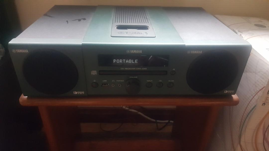 Original Yamaha Speaker with built-in subwoofer (Category: Soundbars, Speakers & Amplifiers) located in Caloocan City. Submitted by khael1987 (Listing ID 247889232, Image 1). Description: Original Yamaha Speaker Bought in Qatar brand new... Now 2nd hand speaker with iphone socket... can be used to charge iphone old model or play music with it... Great sound... Decluttering pre-loved items... Available only for meet-ups and Pick-up... You can use 