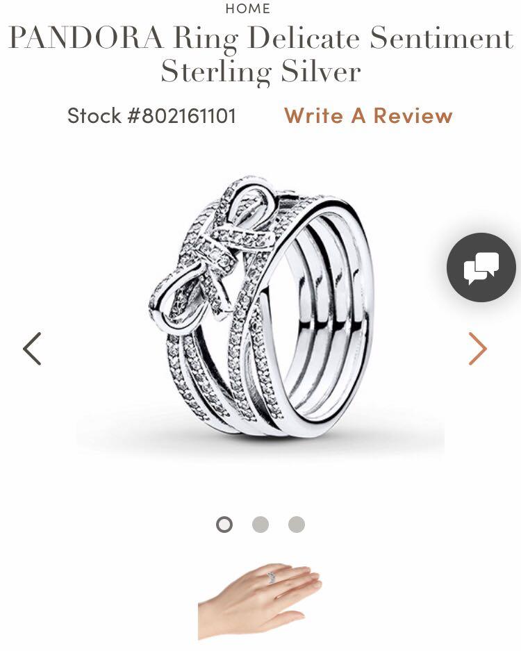 Delicate sentiments ring sales