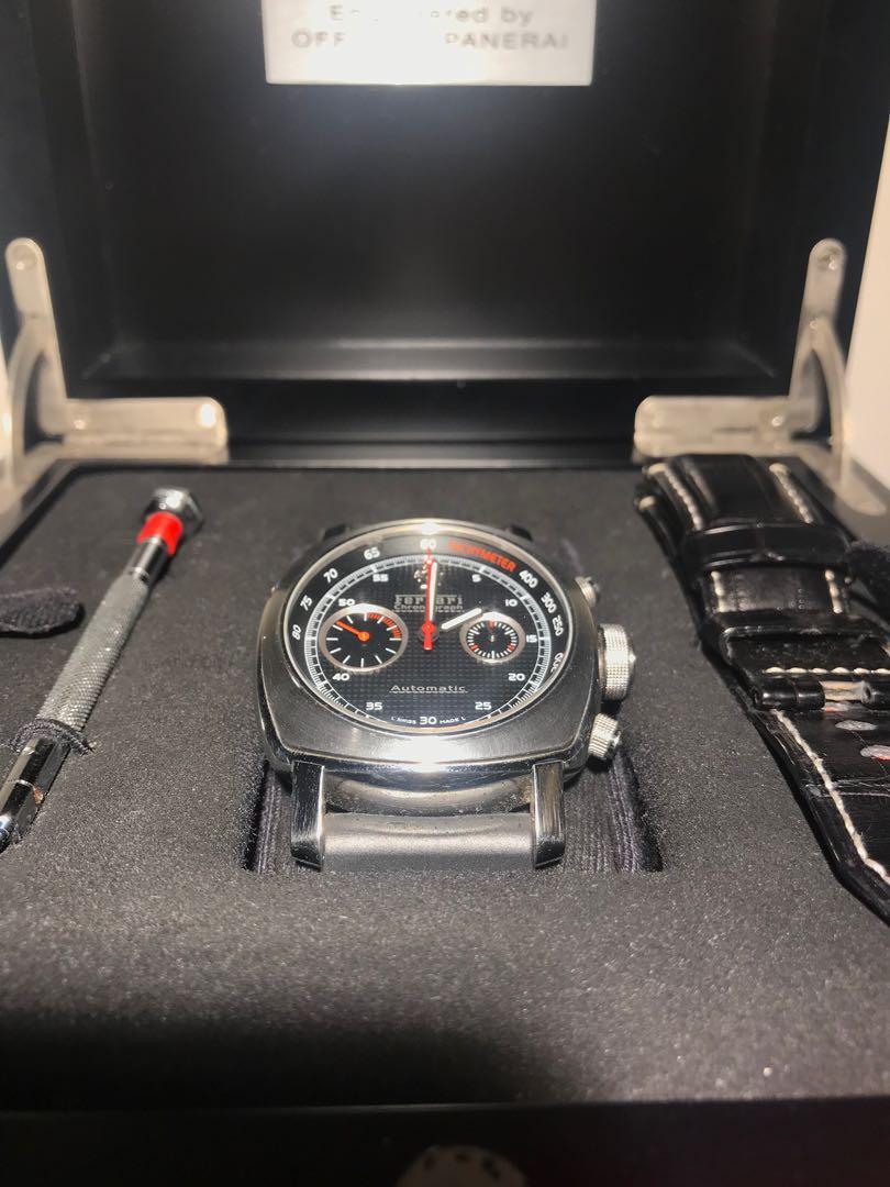 Panerai Ferrari Limited (Category: Luxury Watches) located in Pasig City. Submitted by tycoon.cars (Listing ID 247780302, Image 1). Description: Panerai Limited Ferrari Edition Complete with box Other watches also available!.