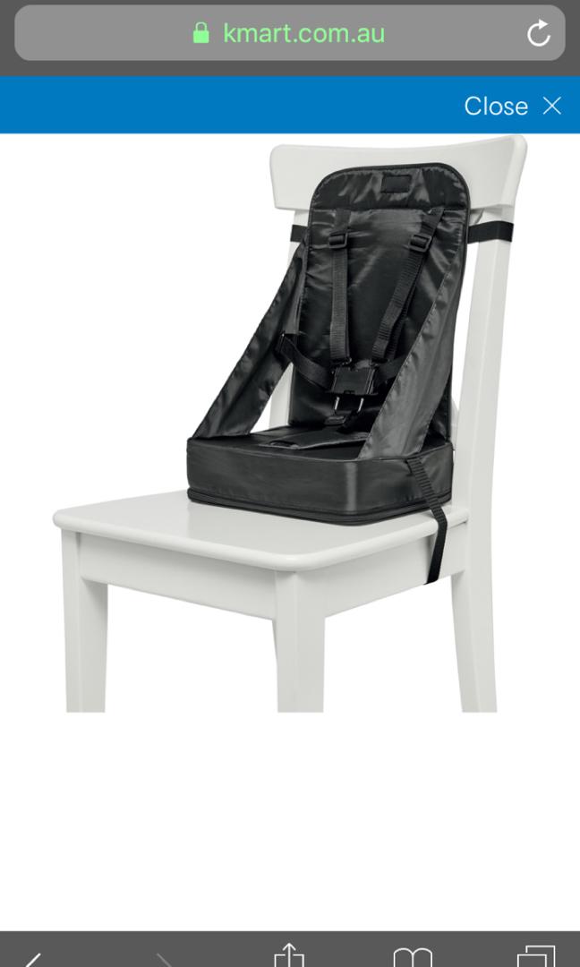 portable booster chair kmart