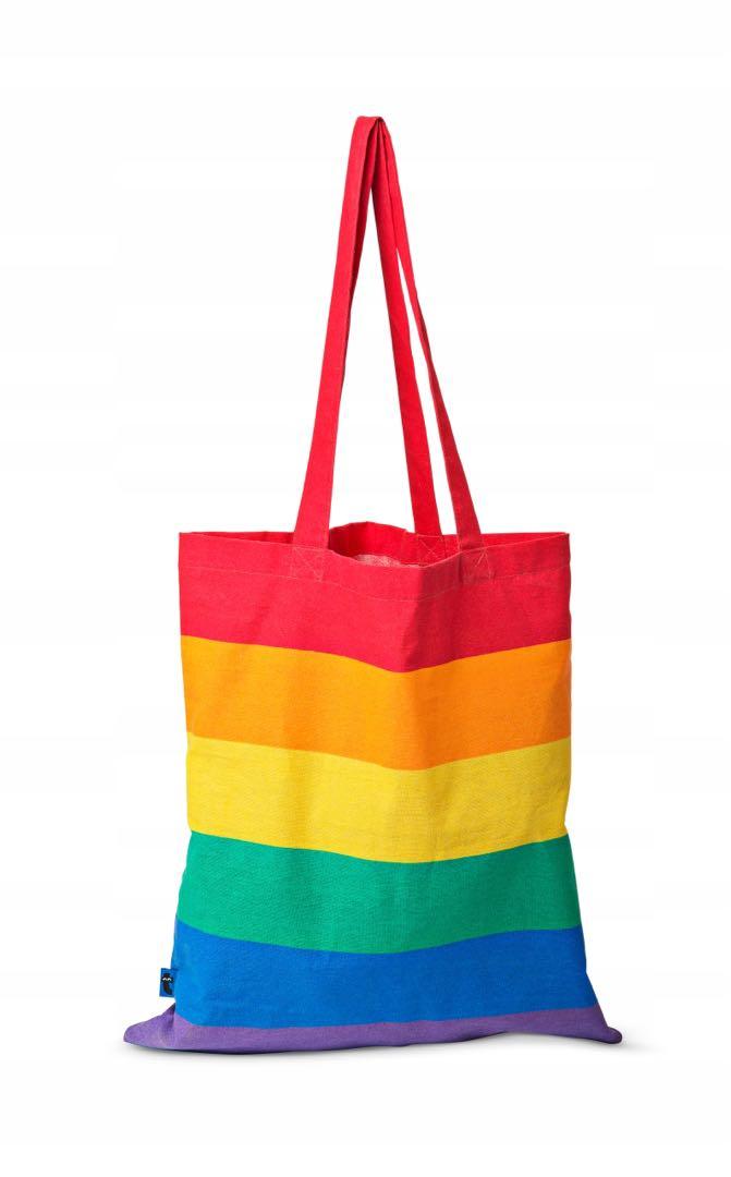 Rainbow Pride Tote Bag, Women's Fashion, Bags & Wallets, Tote Bags 