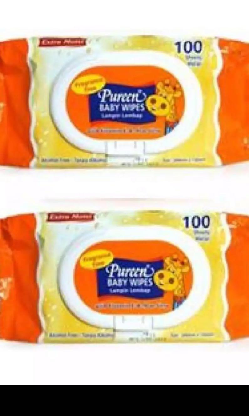 pureen wet tissue