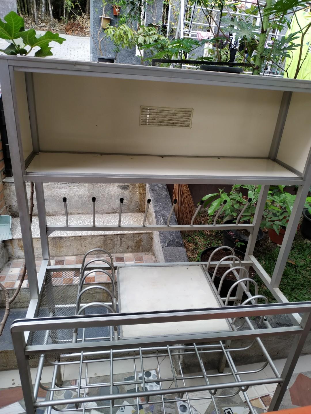 Rak Piring Stainless Kitchen Appliances Di Carousell