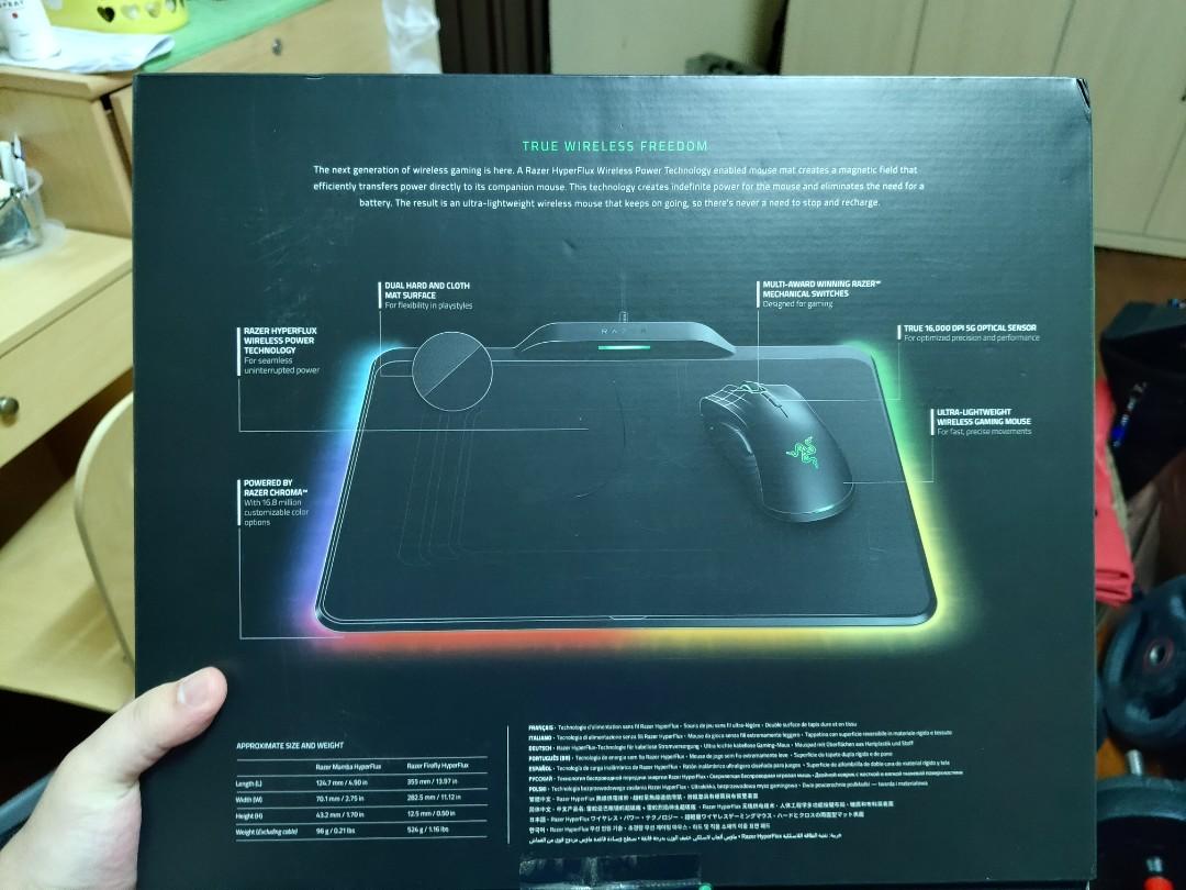 Razer Mamba + Firefly Hyperflux version, Computers & Tech, Parts ...