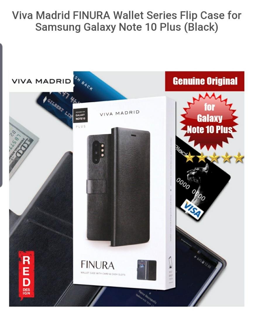 Samsung Galaxy Note 10 Viva Madrid Finura Wallet Flip Case Mobile Phones Tablets Mobile Tablet Accessories Cases Sleeves On Carousell