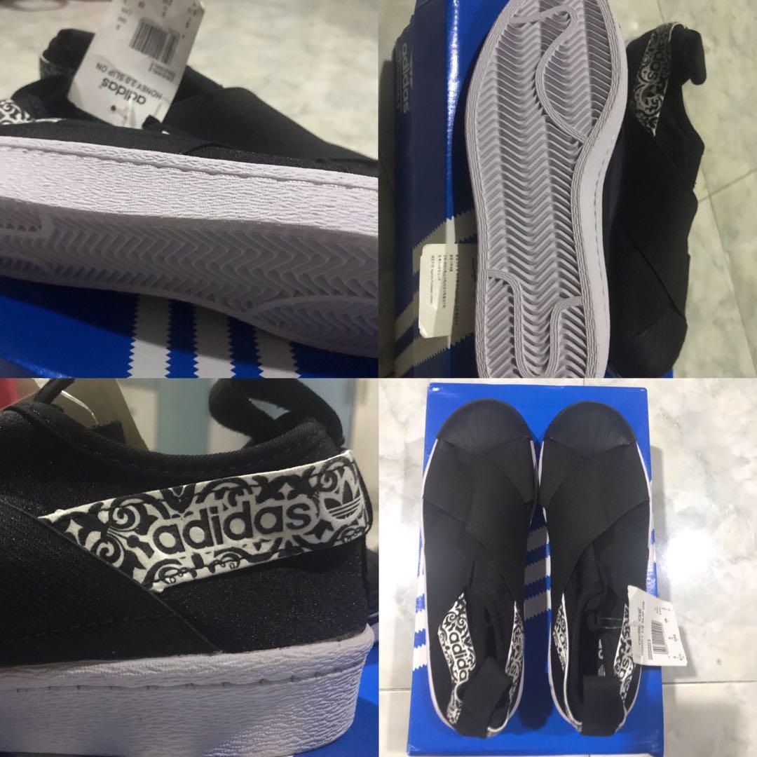 adidas slip on floral