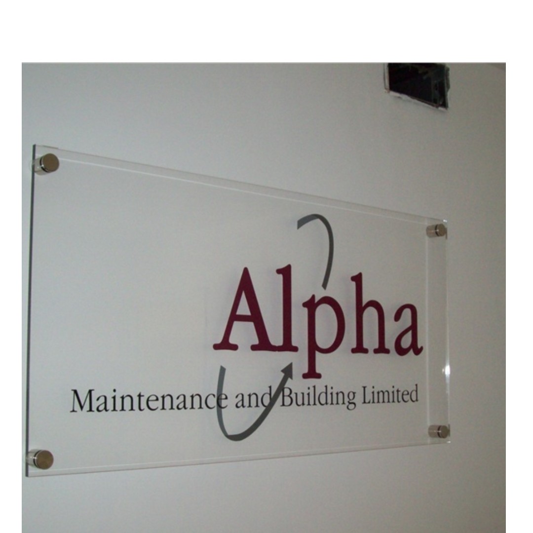 SIGNAGE MAKER Acrylic BuildUp, Panaflex, Brass, PosterFrame, Hobbies