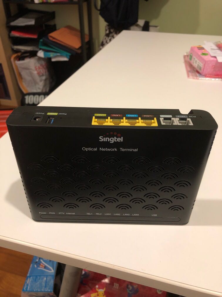 Singtel ONT router - ZXA10 F620G, Everything Else on Carousell