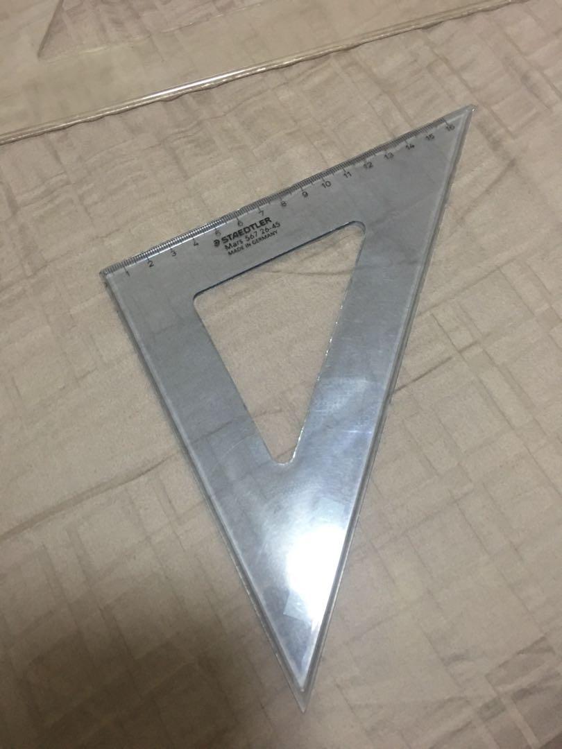 Staedtler 45 triangle (Category: Stationery & School Supplies) located in Quezon City. Submitted by thingsforless (Listing ID 247807761, Image 1). Description: .
