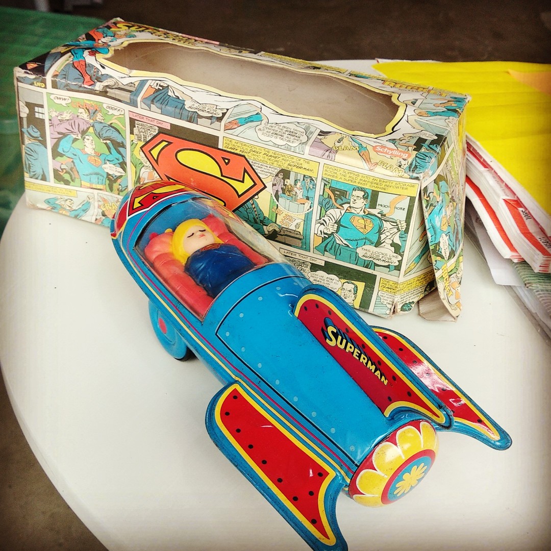 Superman Classic Rocket, Hobbies & Toys, Toys & Games on Carousell