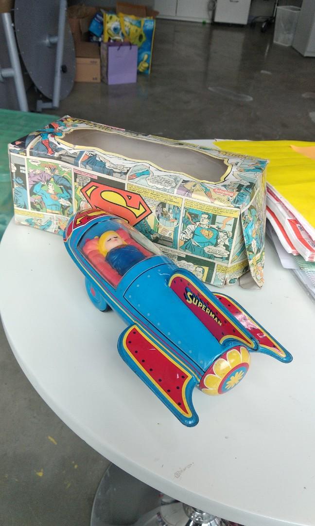 Superman Classic Rocket, Hobbies & Toys, Toys & Games on Carousell