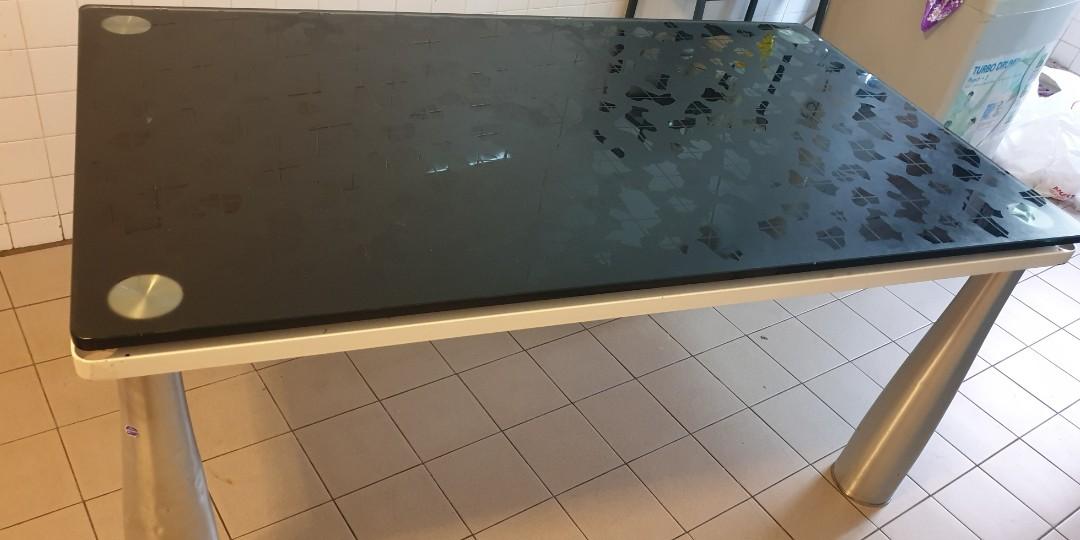 Table (Category: Tables & Sets) located in Singapore. Submitted by kumarsha (Listing ID 247835615, Image 3). Description: Good condition. Selling because of moving. It's very heavy need at least 2 to 3 person to carry. Pls arrange own transport. Please collect before 31 th August ..