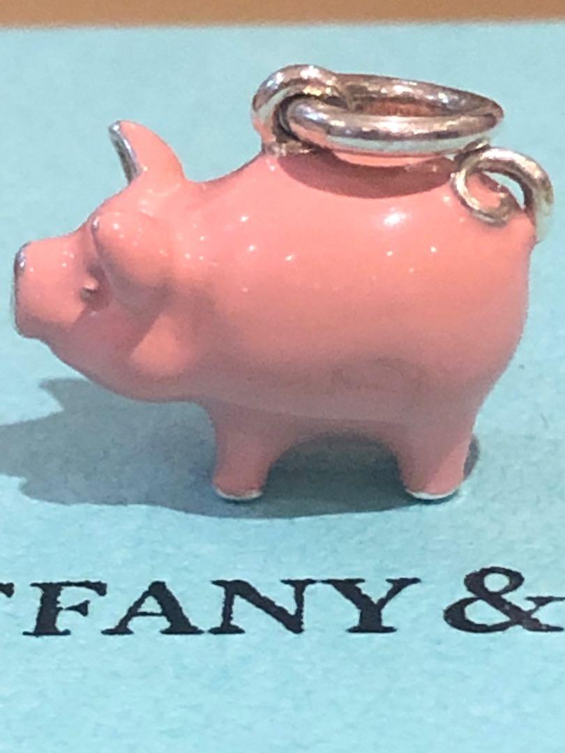 Tiffany pig charm best sale