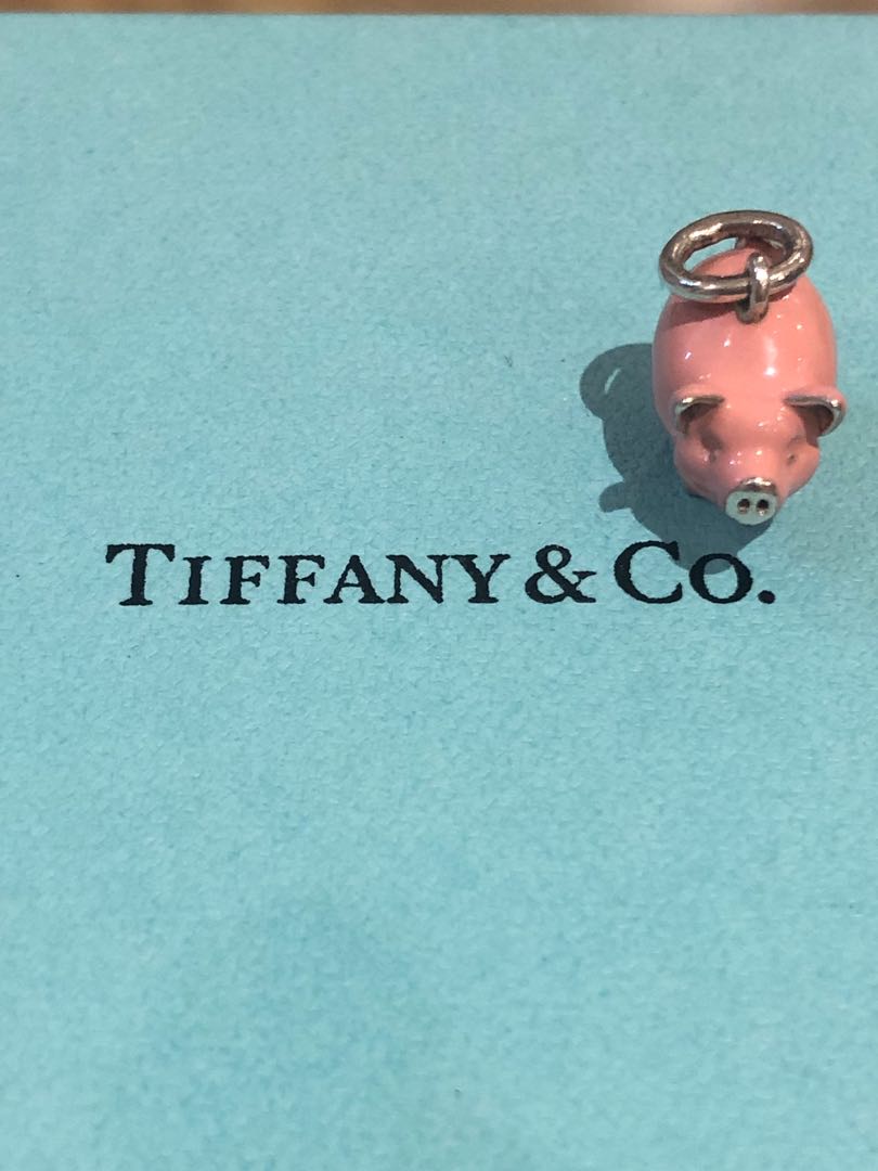 Tiffany pig charm