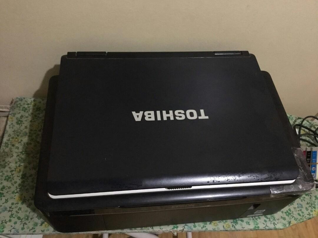 Toshiba Laptop Epson 3n1 Printer Set Electronics Printers Scanners On Carousell