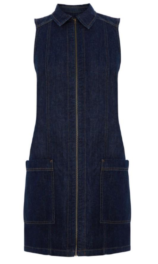 Warehouse store denim dress