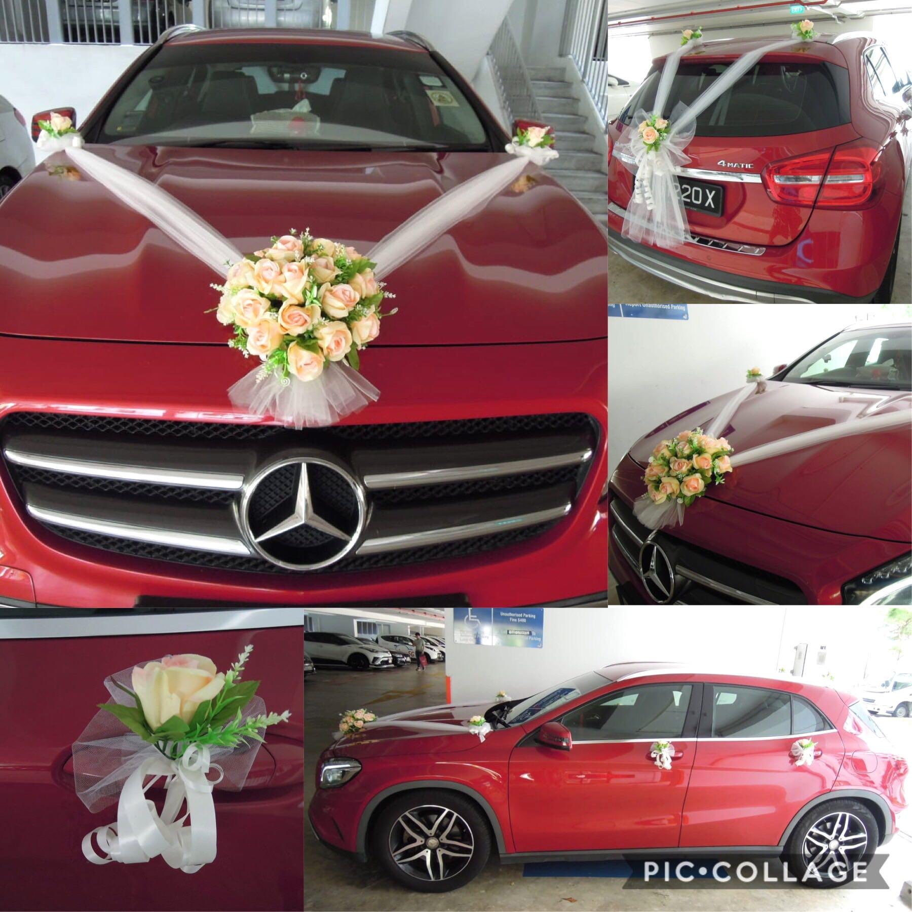 Wedding Car Decoration Wedding Car Deco Wedding Car Decor