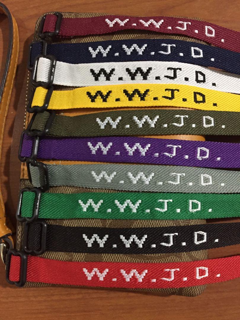 What would Jesus do? Bracelet (wwjd) (Category: Bracelets) located in Pasig City. Submitted by mamaswift28 (Listing ID 247815831, Image 1). Description: What would Jesus do? Bracelet 40 pesos each Check Pictures for available colors Red Royal Blue Black White Green Yellow Navy blue Gray Maroon Violet Army Green Available for meet ups for a minimum Of 5pcs per order-Robinsons Galleria or Makati Alphaland Ayala Extension. For delivery, at least 3pc