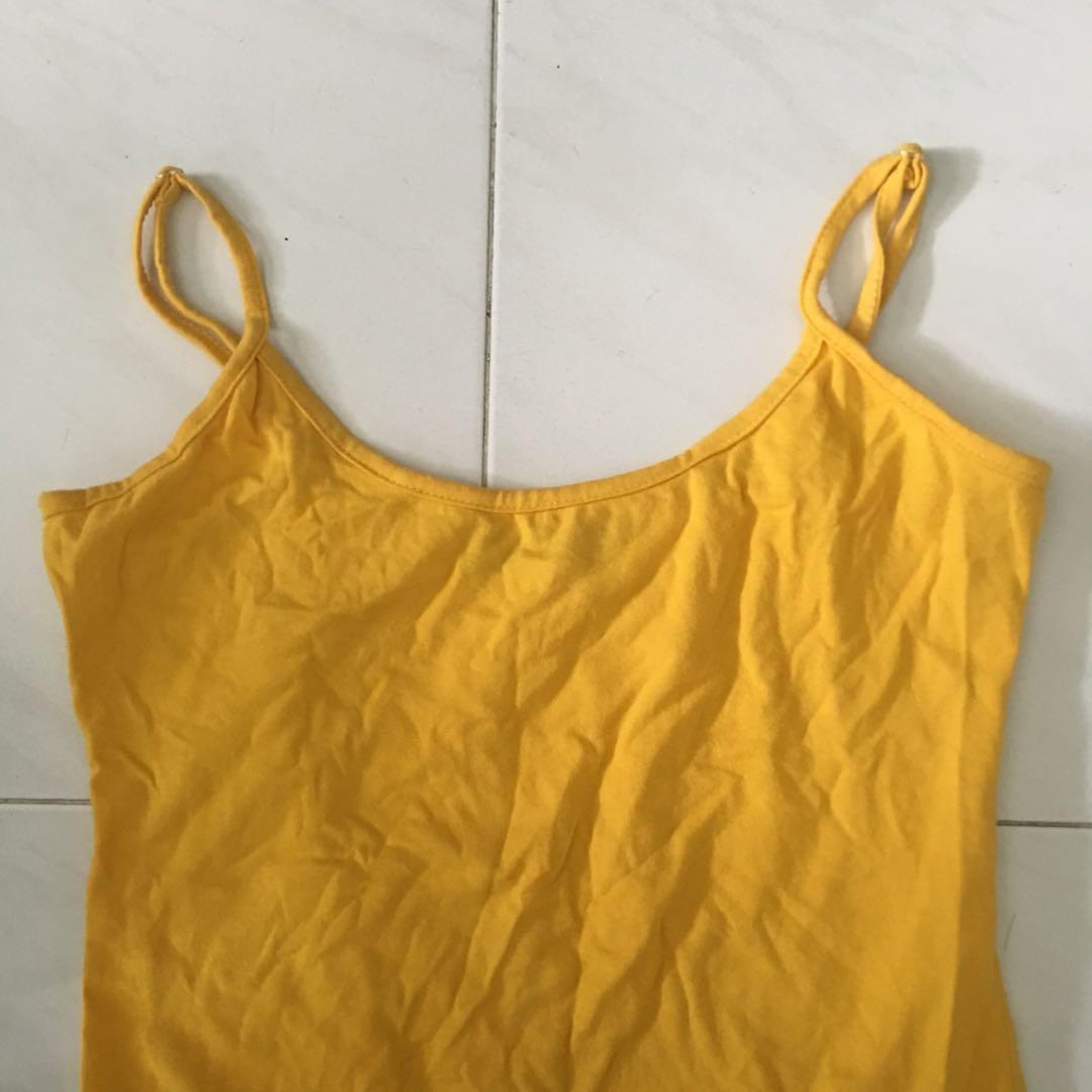 yellow cami