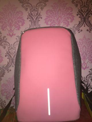 Anti-Theft Backpack (Security/Travel/Laptop Bag) PINK