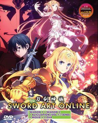 Sword Art Online: Progressive Movie - Kuraki Yuuyami no Scherzo (DVD)  (2022) Anime (English Sub)