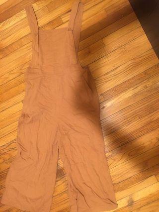 Tan overalls from forever 21