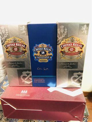 Chivas edition set 18 and 12 years