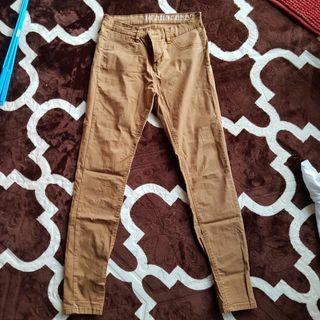 Cotton On mid rise jegging brown size 8