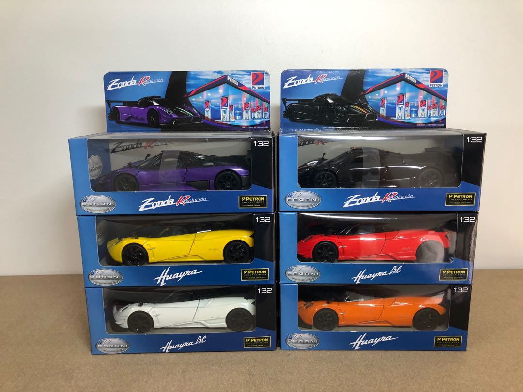 2017 Petron Pagani Automobili Hypercar Collection Complete Set