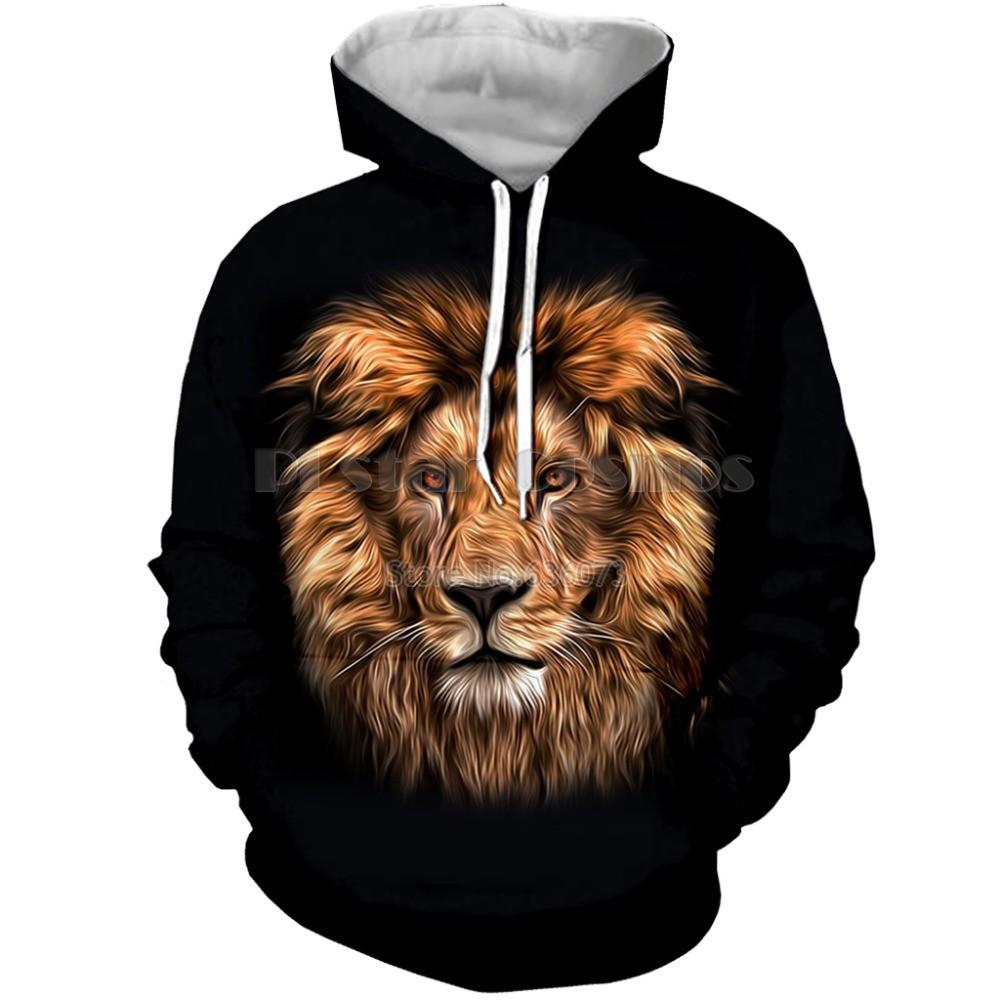 animal hoodie mens