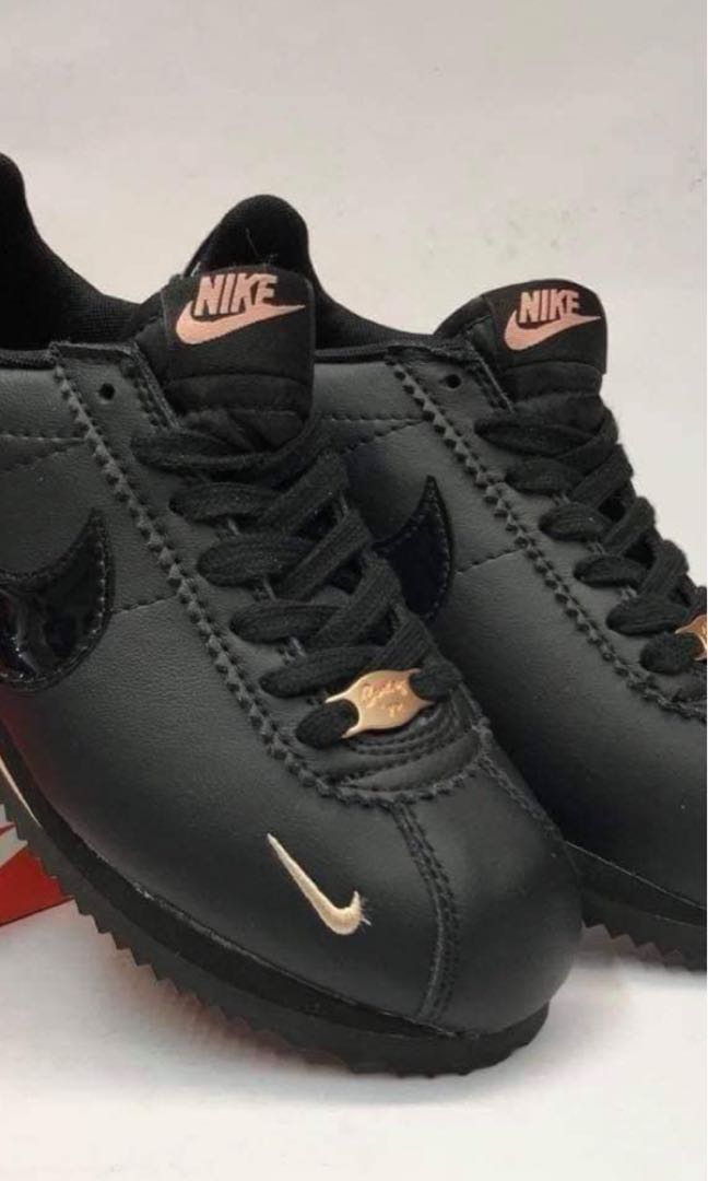 nike cortez 1972 black and gold