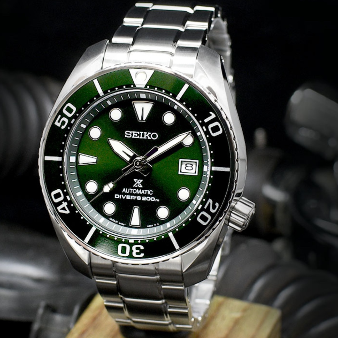 Seiko sumo green shop