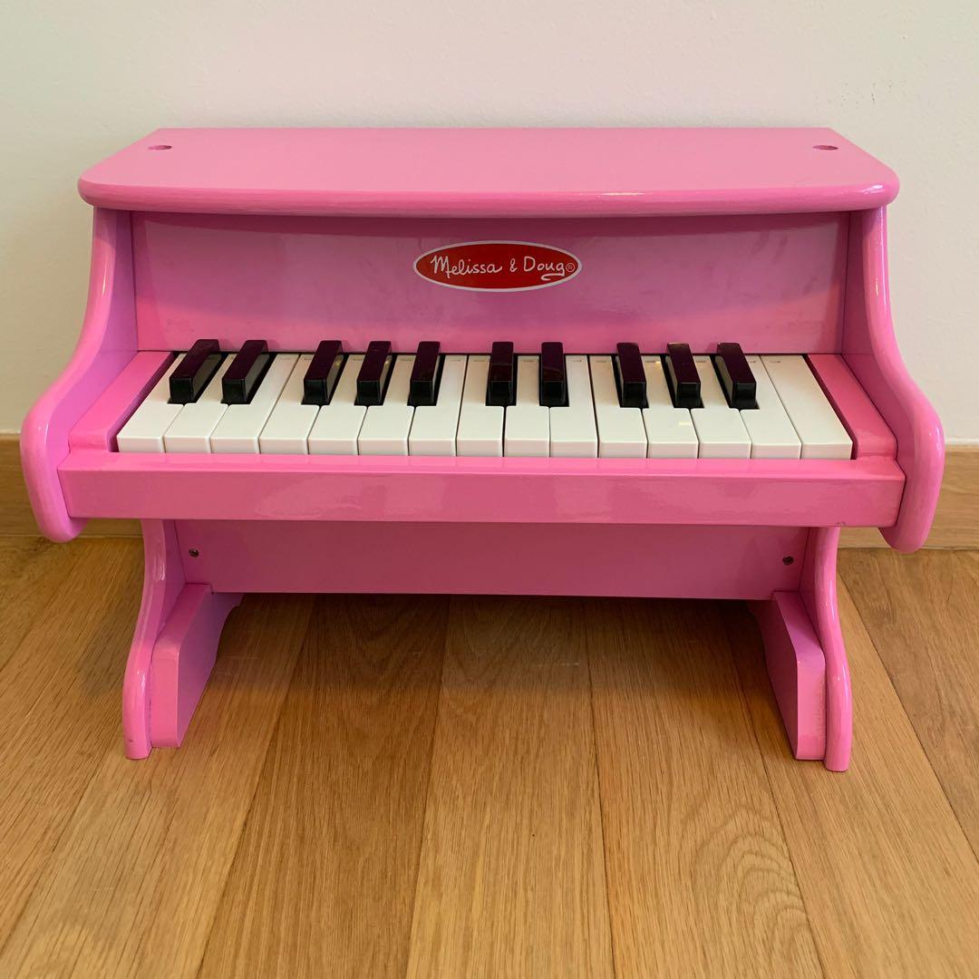 melissa and doug piano pink