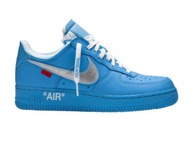 Af1 OW x MCA Men s Fashion Footwear Sneakers on Carousell