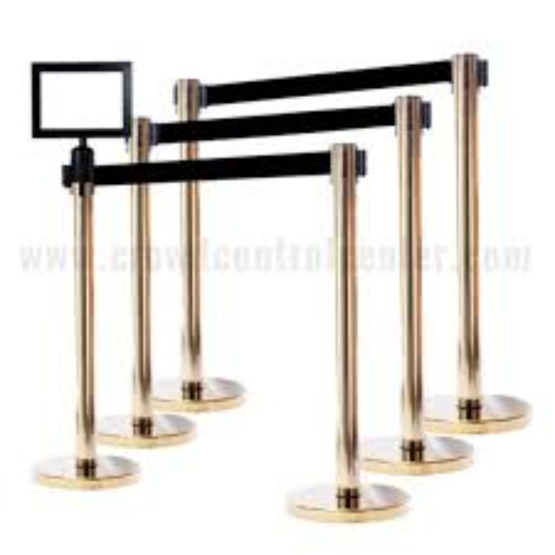 Affordable Stanchion Post. Retractable crowd control barrier, Furniture ...