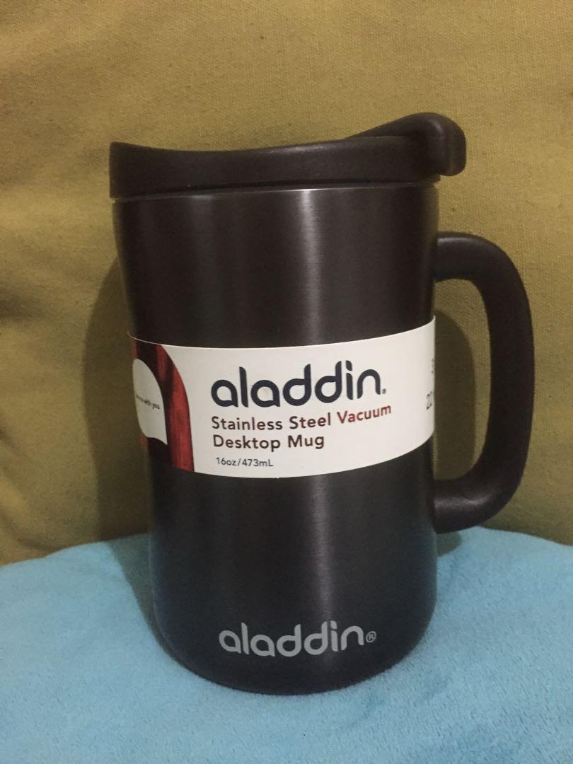 Aladdin Stainless Steel Vacuum Desktop Mug 16oz 473ml Home