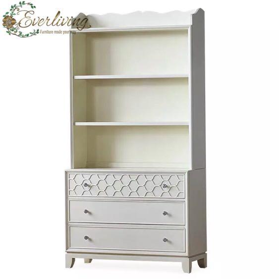 Allison French Cabinet Furniture Shelves Drawers On Carousell