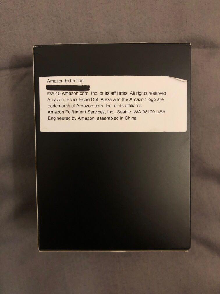 Amazon Echo Dot (Category: Portable Audio Accessories) located in Pasig City. Submitted by myclosetdetox.ph (Listing ID 248125438, Image 2). Description: .