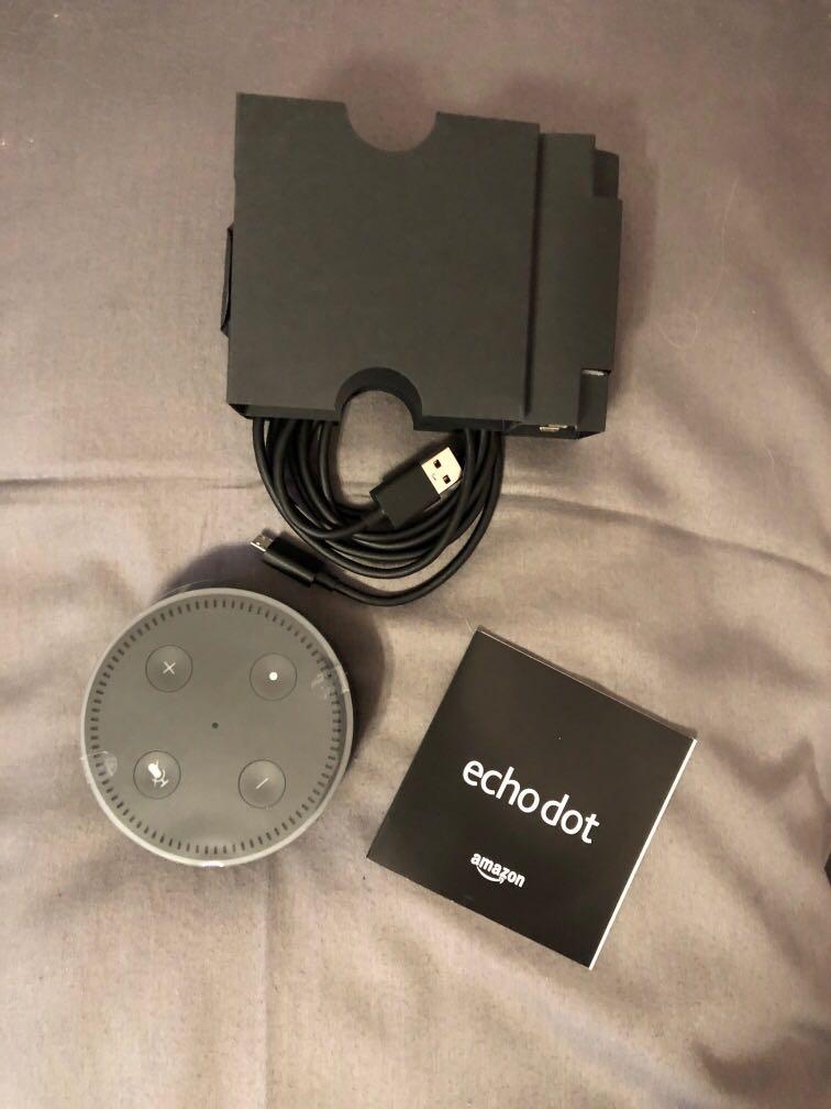 Amazon Echo Dot (Category: Portable Audio Accessories) located in Pasig City. Submitted by myclosetdetox.ph (Listing ID 248125438, Image 1). Description: .