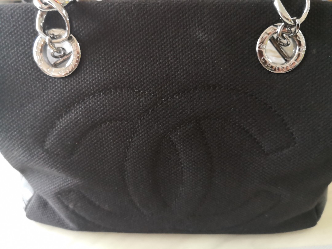 Authentic Chanel Bag (Fish Net with Quilted Leather), Luxury, Bags ...