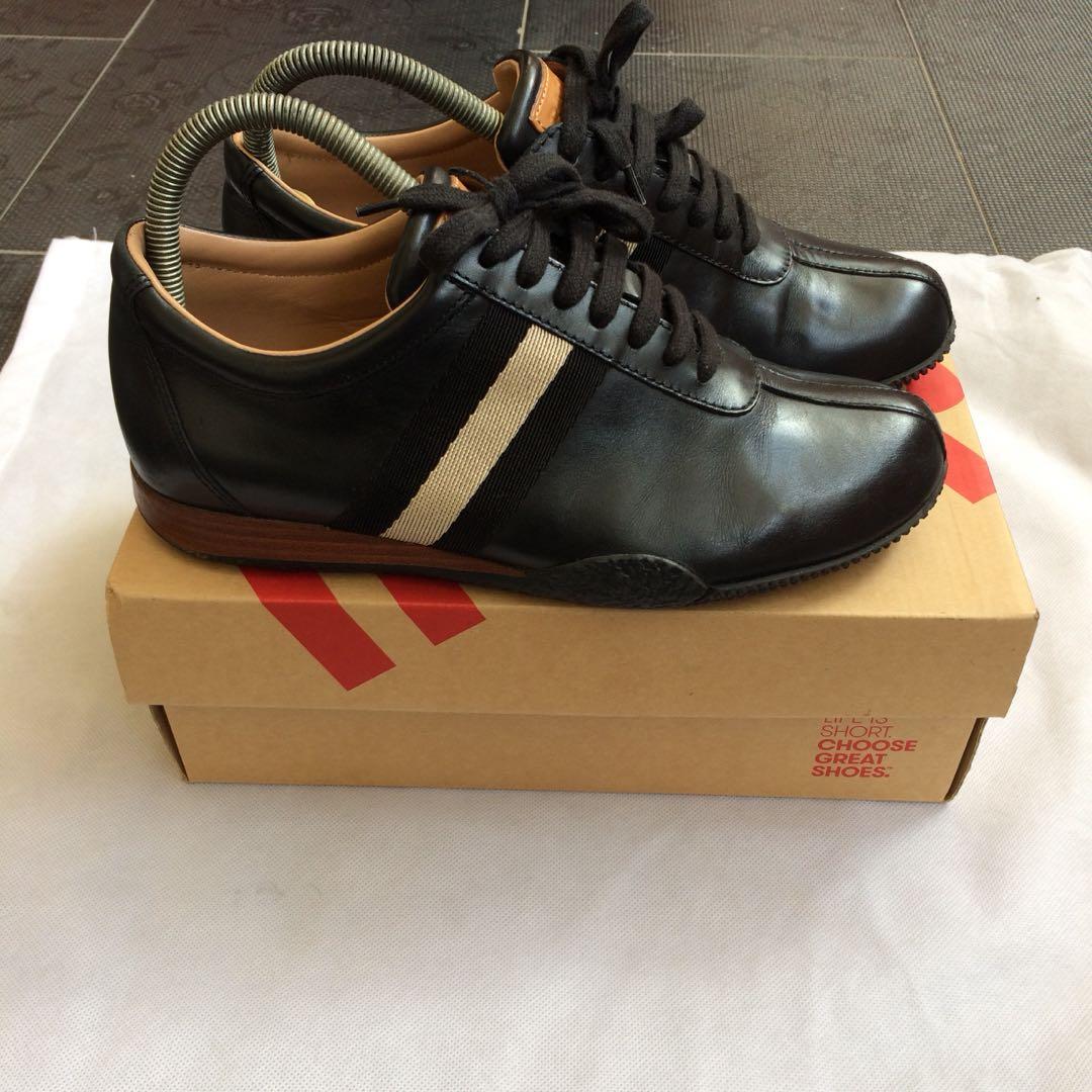 bally frenz leather sneaker