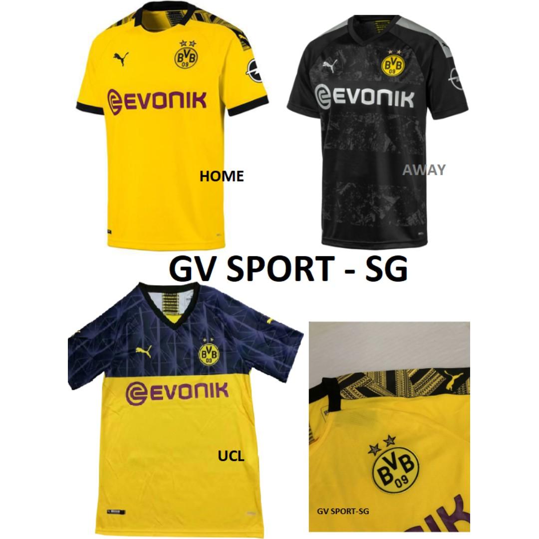 Borussia Dortmund Kit 19 20 Sports Sports Apparel On Carousell